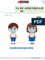 Experiencia de Aprendizaje 04: Comunicación