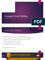 Kenapa Covert Selling 