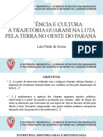 Resistência e Cultura: A Trajetória Guarani Na Luta Pela Terra No Oeste Do Paraná