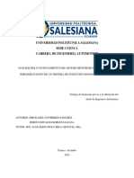 Universidad Politécnica Salesiana Sede Cuenca Carrera de Ingeniería Automotriz