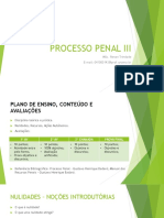 Processo Penal Iii