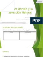 Charles Darwin y La Selección Natural: Primero Medio Miss María Alejandra Correo: Maria - Olivares@colegiosoldelvalle - CL