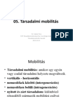 Társadalmi Mobilitás