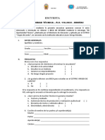 Encuesta: I. Datos Generales