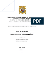 Guía Lab. de Química Analítica 2023-I Ing. Agro UNMSM