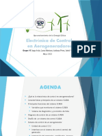 Electr Nica de Control Ó en Aerogeneradores: Aprovechamiento de La Energía Eólica