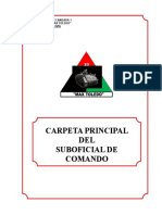Carpeta Principal DEL Suboficial de Comando: División Mecanizada 1 Rim - 23 "Max Toledo" Bolivia