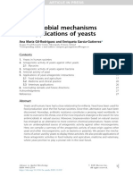 Antimicrobial Mechanisms and Applications of Yeasts