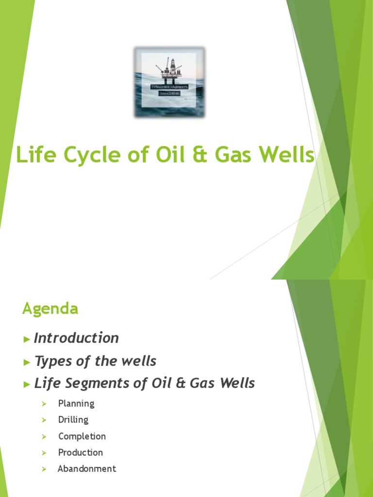 Life Cycle of Oil & Gas Wells PDF Casing (Borehole) Oil Well