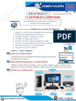 Guía de Trabajo #1 - Hardware y Software de La Computadora - Tercer Grado
