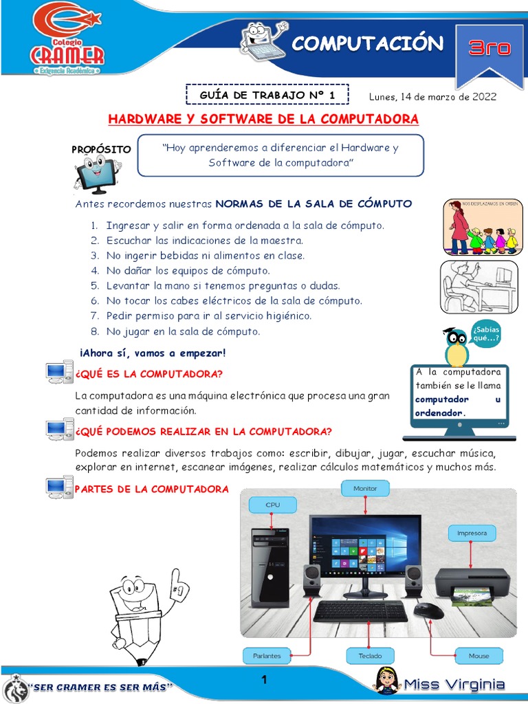 Hardware y Software para Niños | PDF