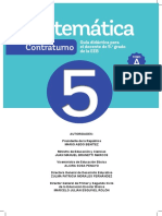 Guía Docente Matemática Contraturno 5° TOMO A