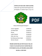 PDF Makalah Pengantar Ilmu Jurnalistik Kelompok 1 - Compress