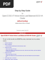 Open E DSS V7 Active Active Load Balanced iSCSI HA Cluster