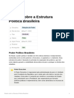 Estudo Sobre A Estrutura Poltica Brasileira