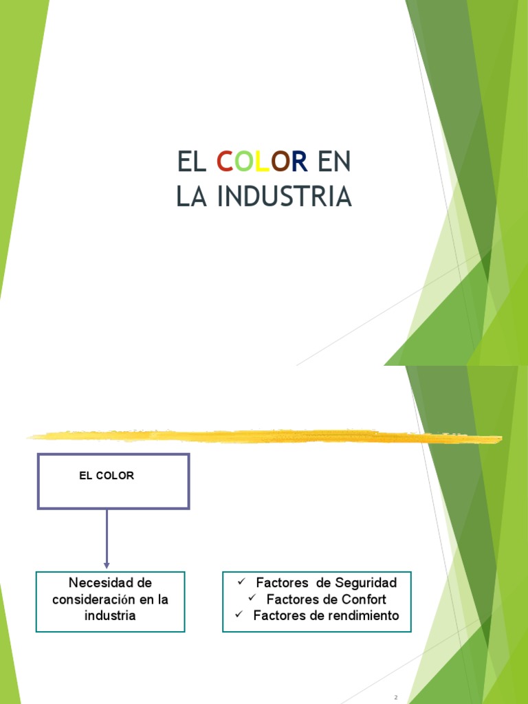 El Color en La Industria | PDF | Encendiendo | Color