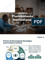 MODULO II - Planeamiento Institucional