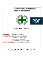 Cuidados de enfermería para paciente con fractura de cadera