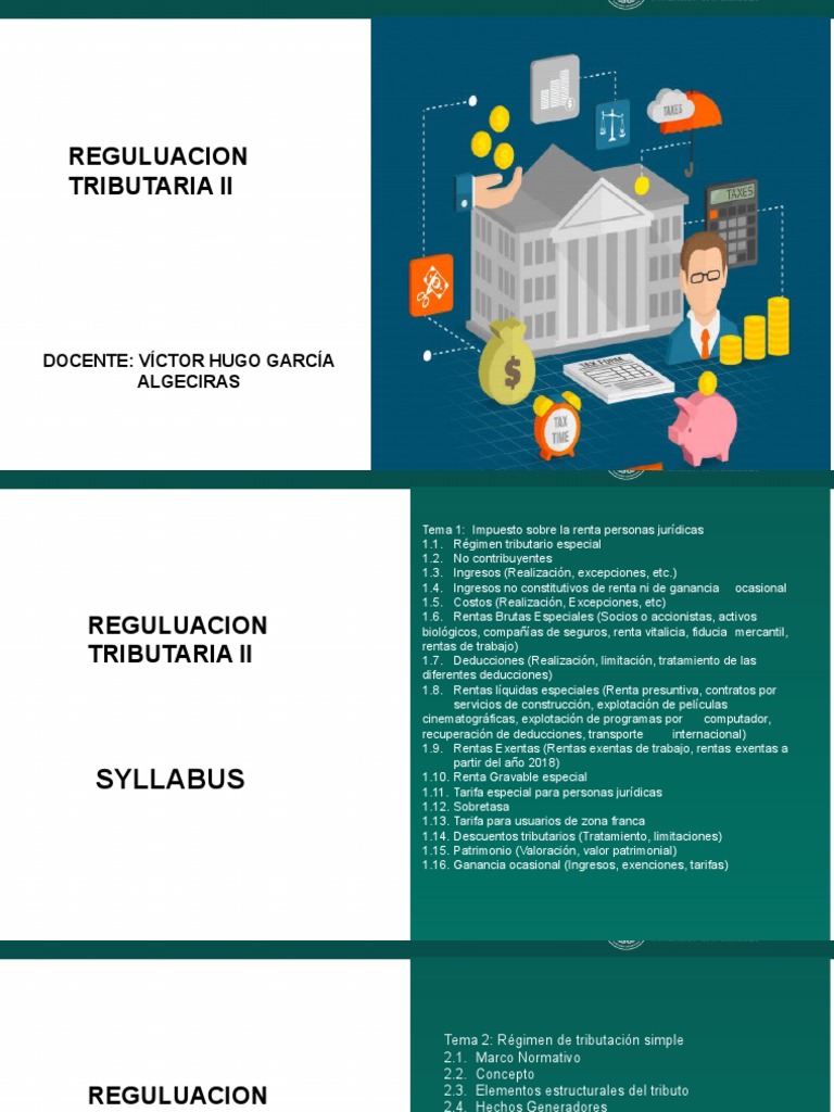 Clase 1 | PDF | Impuesto sobre la renta | Impuestos