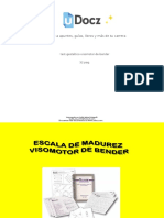 Accede A Apuntes, Guías, Libros y Más de Tu Carrera: Test-Gestaltico-Visomotor-De-Bender 32 Pag