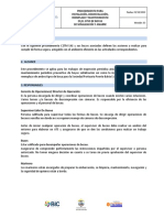 Procedimiento para Instalación, Desinstalación, Reemplazo y Mantenimiento en El Sitio de Boyas de Señalización y Amarre