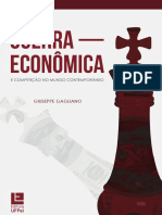 Guerra Econômica e Competição No Mundo Contemporâneo.