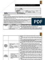 Programación Curricular Anual de Matematica