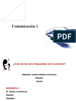 Comunicación 1