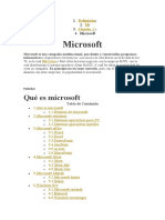 Historia y productos de Microsoft