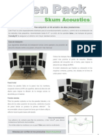 Liten Pack - Kit Tratamiento Acústico - Skum Acoustics