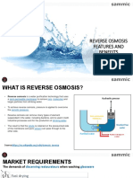 Reverse Osmosis Features and Benefits