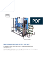 Controller: Reverse Osmosis Units Series UO 600 - 2000 ND/P
