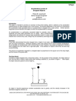 TP321 - Acceleration of Dropped Objects