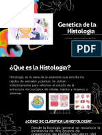 Genética de La Histología: Castillo Arvizu Daniela Melissa