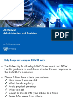 AERO3261 Administration and Revision: Ass. Prof Dries Verstraete