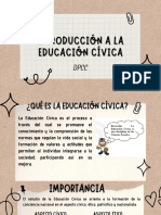 Introduccion A La Educacion Civica