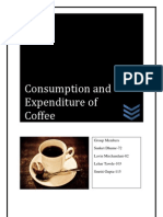Consumption and Expenditure of Coffee
