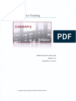 CAESAR II TRAINING MANUAL