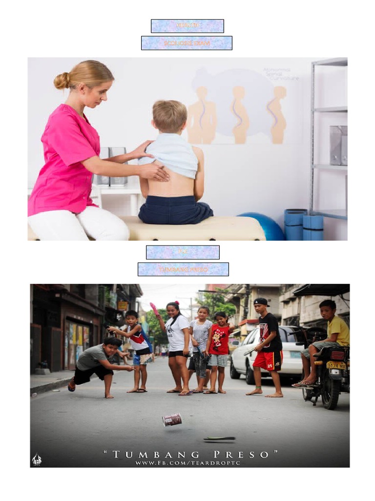Scoliosis Exam Health PDF
