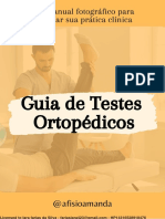 Guia de Testes Ortopédicos: Um Manual Fotográfico para Otimizar Sua Prática Clínica