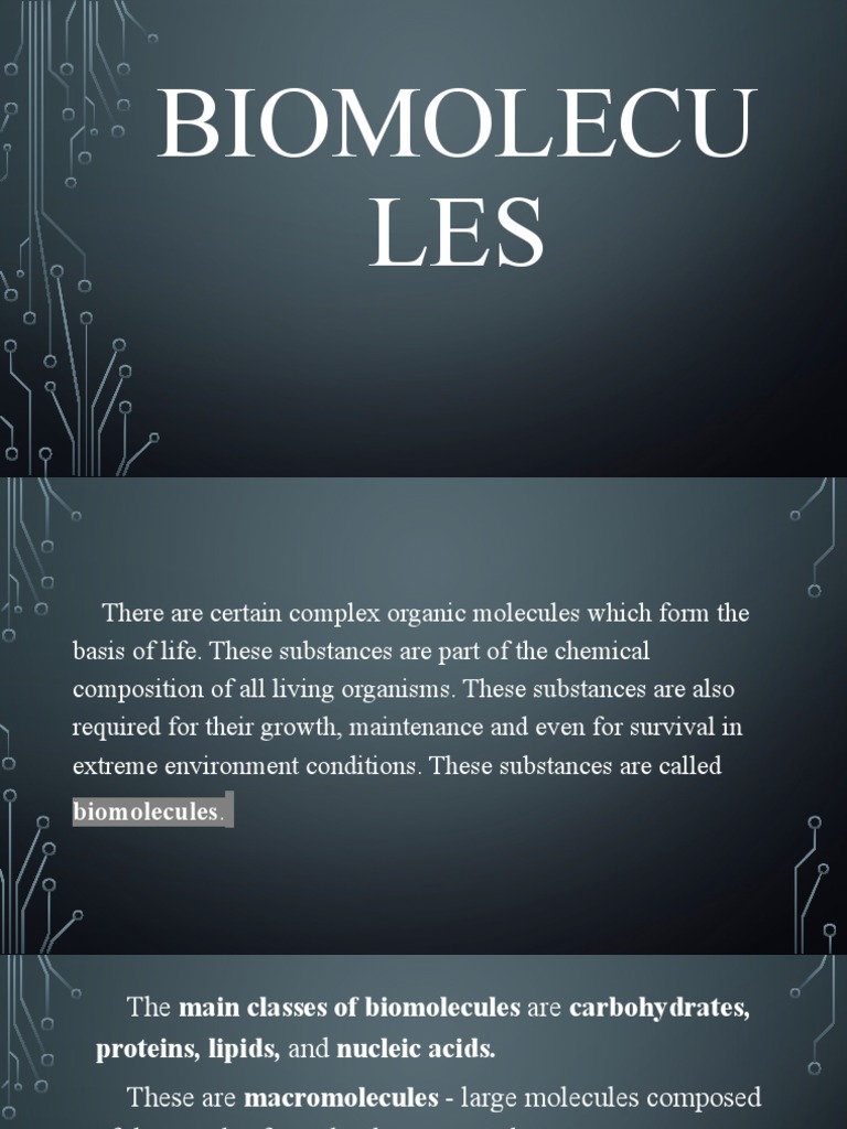 BIOMOLECULES PDF Carbohydrates Nucleotides