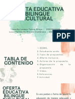 Oferta Deucativa Bicultural Bilingue