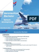 Aeronautical Bachelor: Network Developments