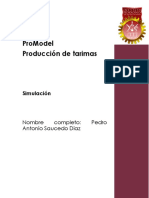 P1. Producción de Tarimas