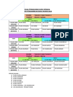 Jadual Penggiliran Guru Semasa