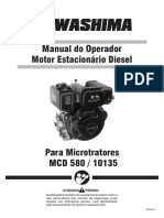 Microtrator MCD 580 + 10135 - Manual do Motor