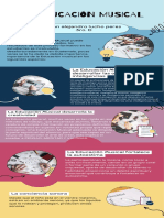 Infografía de Proceso Rompecabezas Sencillo Colorido