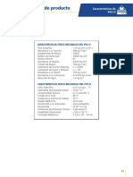 Catálogo de Producto: Características Físico-Mecánicas Del Pvc-U