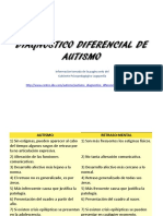 Diagnostico Diferencial de Autismo