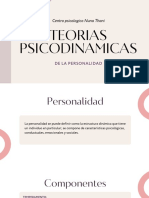 Teorías psicodinámicas de la personalidad